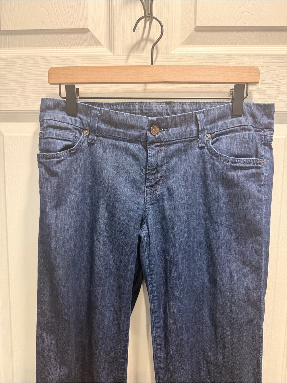 Citizens of Humanity Berkin Wide Leg Jeans Size 28 Low Rise Stretch Denim - Picture 4 of 10